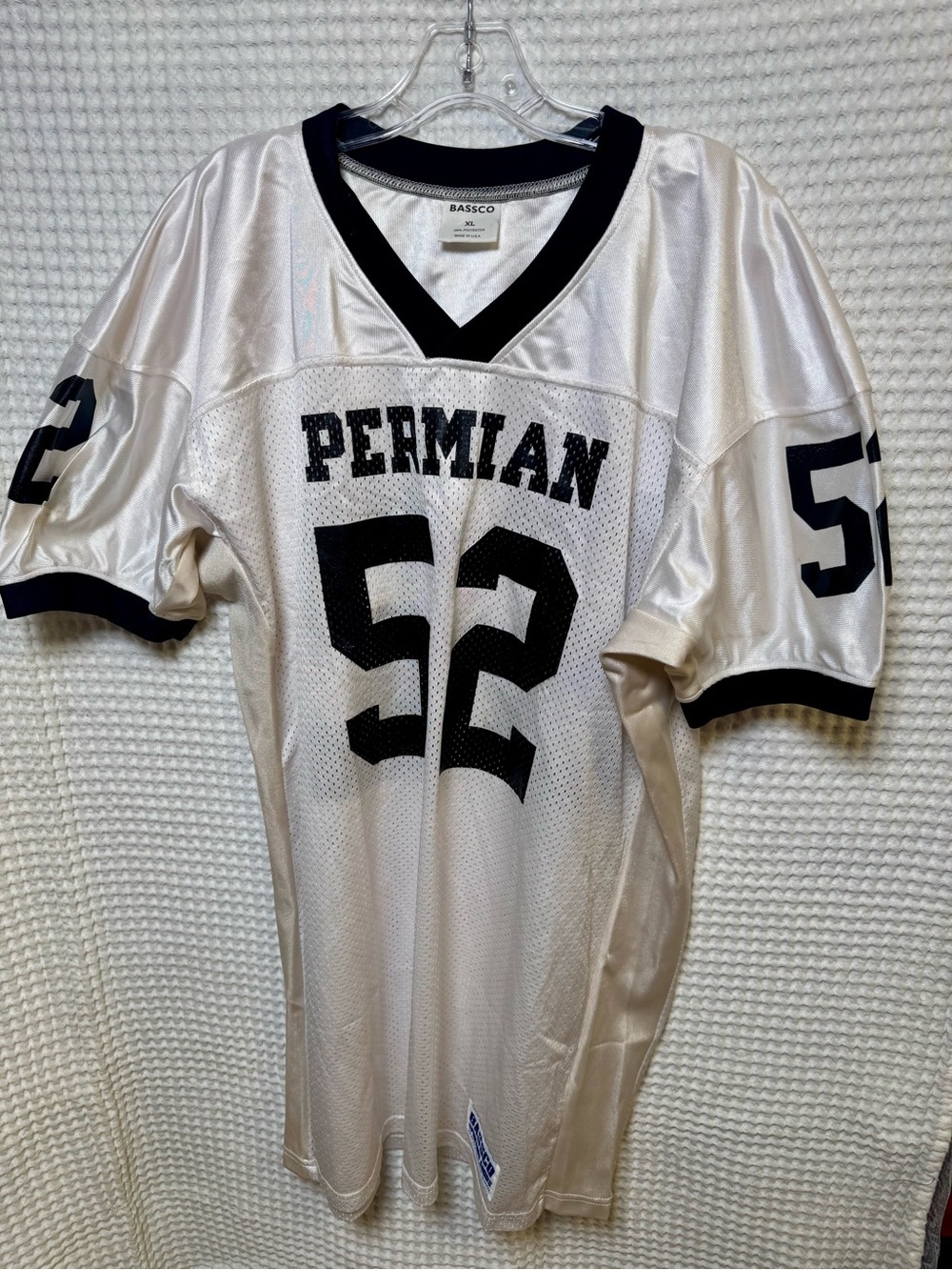 Authentic Friday Night Lights 2004 Film Worn Football Jersey Permian Panthers
